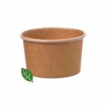 Eisbecher 240ml FSC® Kraftpapier/PLA Ø9,6cm